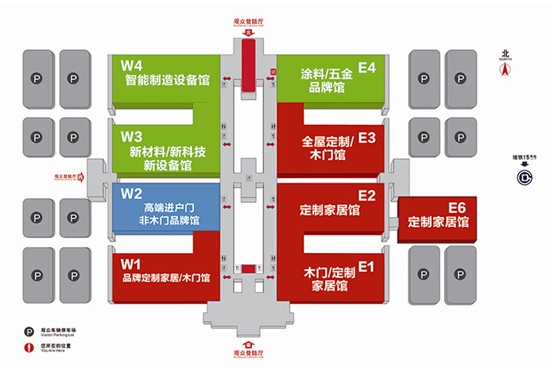 北京門(mén)展全館圖