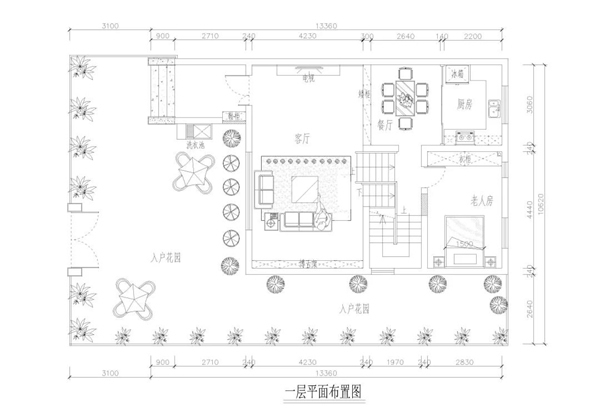 尚品本色案例分享：300m2美式經(jīng)典豪宅