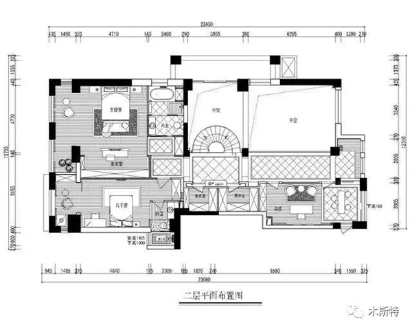 木斯特整木家裝案例：新古典主義演繹高雅和諧之美