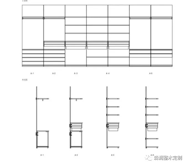 森潤整木定制：現(xiàn)代輕奢掛墻式衣帽間設計應用全面解析！