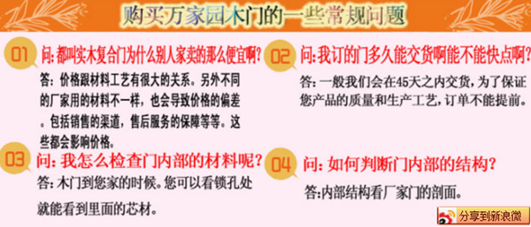 接招 萬(wàn)家園木門(mén)選購(gòu)技巧干貨大放送 