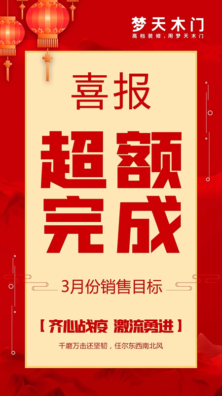 夢天木門 機會留給有準備的人丨感謝每一位夢天鐵軍