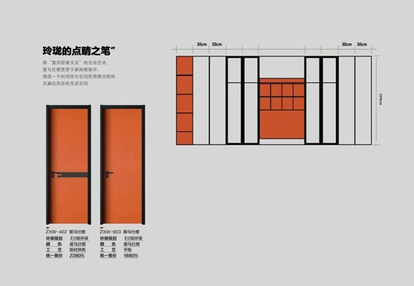 總統(tǒng)木門帶給你簡(jiǎn)約安靜的氛圍