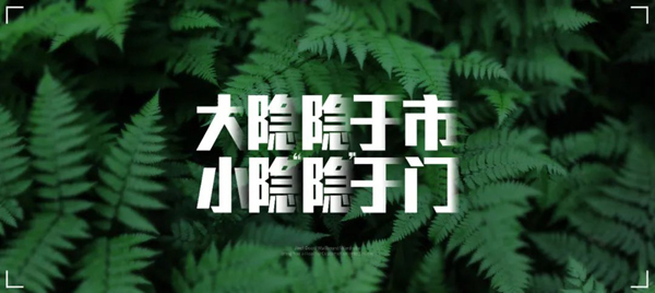 金迪木門 | 大隱隱于市，小隱“隱”于門