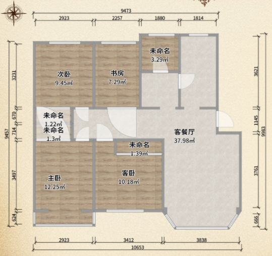 85.5m2極簡(jiǎn)自然家裝風(fēng)，清雅又大方！