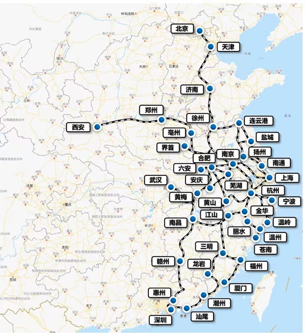 新征程 新跨越丨伊佳特木門【3月26日】正式開啟高鐵時(shí)代，橫跨中國大江南北！